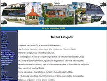 Tablet Screenshot of falutv.murakeresztur.hu